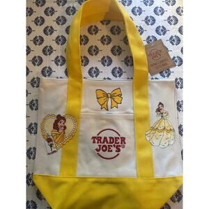 Custom Made Disney Belle Beauty & the Beast Trader Joes Mini Tote